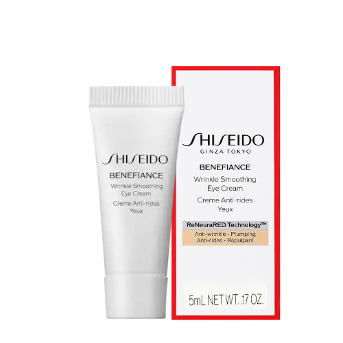 SHISEIDO Benefiance Wrinkle Smoothing Eye Cream 5ml, SHISEIDO , อายครีม SHISEIDO , SHISEIDO Benefiance Wrinkle Smoothing Eye Cream ราคา , SHISEIDO Benefiance Wrinkle Smoothing Eye Cream รีวิว ,  SHISEIDO Benefiance Wrinkle Smoothing Eye Cream ซื้อ